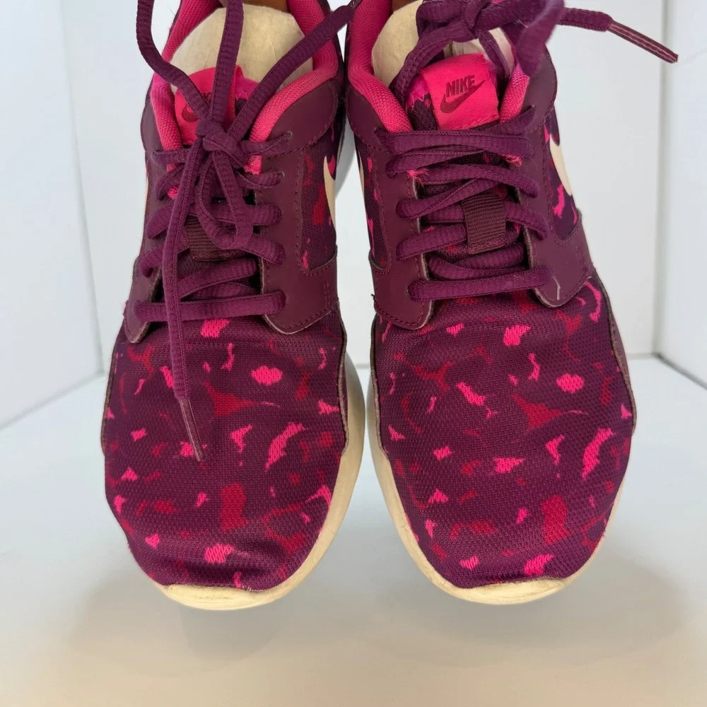 Nike Kaishi GS Kids Purple Pink Abstract Print Running Shoes NK-KSH-442